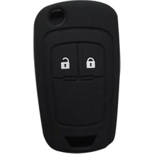 Prime Autohan Keys Silikon Anahtar Kılıfı, Siyah Koruyucu Kılıf, Astra J, Corsa D, Corsa E, Insignia, Mokka, Meriva Modelleri Için