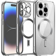 Apple iPhone 12 Pro Kılıf Kross Magneticsafe Kapak - Titan Gri