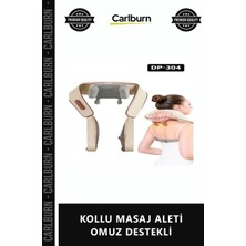 Carlburn Özel Üretim Profesyonel Ergonomik Rahatlatıcı Boyun Sırt Terapi Masajı Kollu Masaj Aleti Omuz Destek