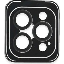 Birsence iPhone 16 Pro Max Pvd Metal Kamera Lens - Siyah