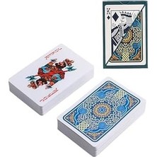 Mavi Pvc Plastik Su Geçirmez Iskambil Poker Oyun Kağıdı RD60MV