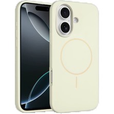 Joko Apple iPhone 16 Plus Kılıf Jully Magsafe Kapak - Bej