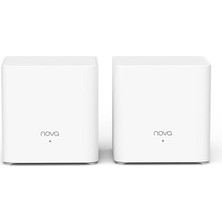 Mx3 (2 Paket) Wifi 6 Mesh AX1500, Wifi 6 Mesh Sistemi, Tüm Ev Için, Mu-Mımo, 2,500 Ft²'ye Kadar Kapsama Alanı, Gigabit Bağlantı Noktası, Çocuk Emniyet