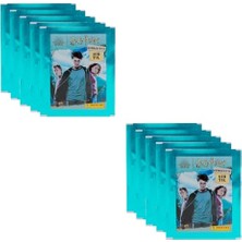 Orevio Hogwarts Adventures Harry Potter Çıkartma Etiket Seti, 10 Paket (40 Sticker ve 10 Kart), Adventurhstgb