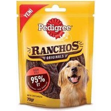 Birsence Ranchos Sığır Etli Köpek Ödülü 70 gr