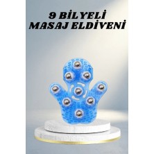 Meks Giyilebilir Masaj Eldiveni 9 Bilyeli Plastik Vücut Sıkılaştırıcı