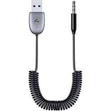 Orevio Usb-A Bluetooth 5.1 Araç Kiti, Hi-Fi Ses Alıcısı, 3.5 mm Aux Adaptör BT770