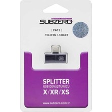 Meks Iphone 14 – Lightning 2 In 1 Şarj ve Kulaklık Subzero CA12