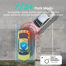 Prime G500H Ön 3k-Arka 1080P 160° Geniş Açı Gece Görüşü Dahili Gps Akıllı Araç Içi Kamera