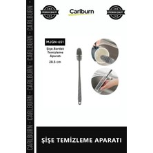 Carlburn Özel Üretim Hijyenik Esnek Ergonomik Dayanıklı Mutfak Gereci Uzun Cam Matara Şişe Temizleme Aparatı