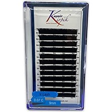 Orevio C Kıvrım Tek Boy Kirpik, 0.07 Mm, 9 Numara