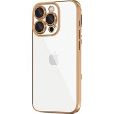 Apple iPhone 16 Pro Max Kılıf Razer Lensli Silikon - Desert