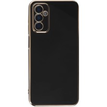 Samsung Galaxy A04S Kılıf Volet Silikon - Siyah