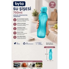 750 ml Sızdırmaz Su Şişesi Matara Bpa Içermez Ergonomik Tasarım Spor Okul Ofis Seyahat