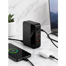 Pileli Store 4 Portlu Hızlı Şarj Cihazı