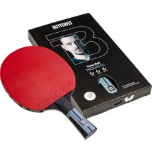 Orevio Timo Boll Progress Masa Tenisi Sopası, Yeni Orta Hızlı 5 Katlı Bıçak | Yüksek Kontrol ve Döndürme Ping Pong Yarasası | Eğitim Için Mükemmel | Hırslı Yeni Başlayanlar ve Gelişmekte Olan