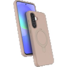 Samsung Galaxy A17 5g Regal Magsafe Standlı Kapak - Çöl Titanyum