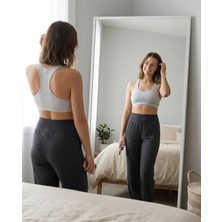 Underwear Bodyway Yüzücü Sırt Çıkarılabilir Pedli Sporcu Sütyeni Pamuklu Toparlayıcı Yarım Atlet Büstiyer
