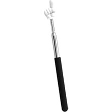 Orevio 68 cm Uzayabilen Öğretmen Çubuğu Teleskopik Rehber Işaret Sunum Vb. Parmak Çubuk (Siyah) Prs-Fingerpoint-01-S
