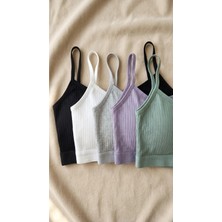 Underwear Bodyway 5'li Avantaj Paketi Fitilli Çıkarılabilir Pedli Ip Askılı Bralet Büstiyer Sütyen Seti