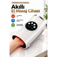 Raylax Akıllı El Masaj Cihazı – Isı Kompresi ve Hava Basınçlı Rahatlatıcı Masaj