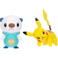 Trendexa Pokemon Battle 2'li Figür Seti Pikachu & Oshawott