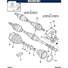 Sol Aks Peugeot  3272.CH