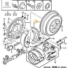Arka Fren Kampanası      Boxer 1.8. Peugeot  4247.38