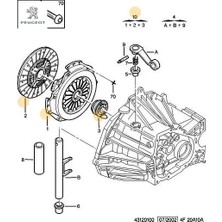 Debriyaj Baskısı Plaka Tk. Boxer Xud9 Peugeot  2050.Y9