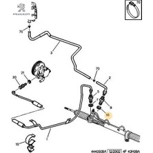 Direksiyon Boru Contası Peugeot  4020.K4