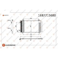 Erp Klima Radyatörü Toyota Corolla (_E12_) Eurorepar  1682215680