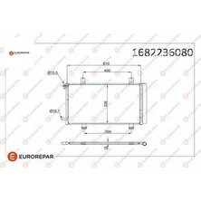 Erp Klima Radyatörü Suzukı Sx4 (Ey,gy) Fiat Sedıcı (189_) Eurorepar  1682236080