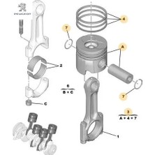 Piston Seti Peugeot  0628.K7