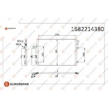 Erp Klima Radyatörü Renault Clıo Iı (Bb_,cb_) Logan I(Ls) Eurorepar  1682214380