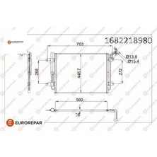 Erp Klima Radyatörü Vw Tıguan (5n_) Eurorepar  1682218980