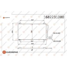 Erp Klima Radyatörü Mercedes Benz Sprınter Eurorepar  1682231080