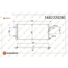 Erp Klima Radyatörü Audı A5 A6 A4 A7 Q5 Eurorepar  1682220280