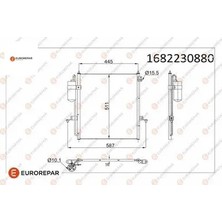 Erp Klima Radyatörü Mıtsubıshı L200 /trıton (Ka_t, Kb_t) Eurorepar  1682230880