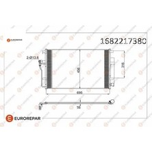 Erp Klima Radyatörü Mercedes Benz Sprınter Vw Crafter 30-50 (2e_) Eurorepar  1682217380