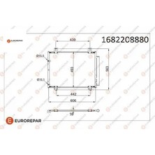 Erp Klima Radyatörü Toyota Hıace V (Trh2,kdh2,lh2,gdh2) Eurorepar  1682208880