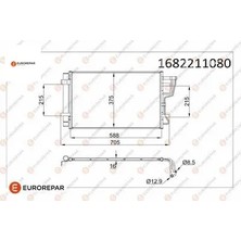 Erp Klıma Radyatoru  Ceed 1.4 1.6 2.0 07- Eurorepar  1682211080