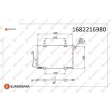 Erp Klima Radyatörü Renault Kangoo (Kc0/1_) Express (Fc0/1_) Eurorepar  1682216980