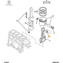 Piston Kol Burcu Peugeot  0604.29