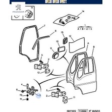 Kapı Gergisi    Jumper  1994 - 2002 Peugeot  9181.79