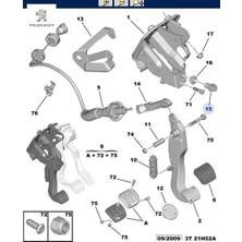 Debriyaj Pedal Müşürü Expert Tepee Peugeot 4534.28