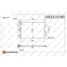 Erp Klıma Radyatörü Renault Clıo Iıı-Modus (04-09) K9K K4J D4F Eurorepar  1682210780