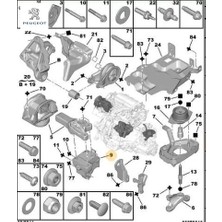 Motor Kulağı Peugeot  1807.HJ