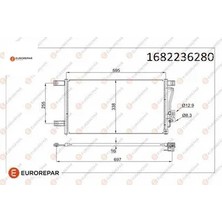 Erp Klima Radyatörü Mıtsubıshı Pajero Sport I L200 (K7_T,K6_T) Eurorepar  1682236280