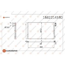 Erp Klima Rad. Bmw 1 (E81,E82) 3 (E90,E93) Z4 (E89) X1 (E84) Eurorepar  1682214580