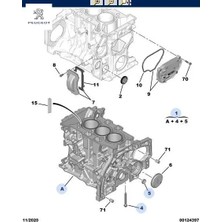 Motor Bloğu Peugeot  9812003880